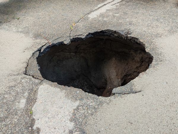 Sinkhole Repair in East Lansing