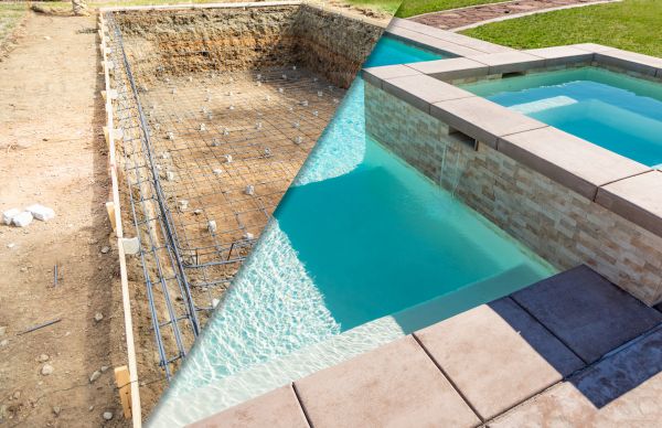 Pool Site Leveling in East Lansing