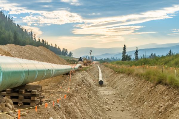 Pipeline Excavation in East Lansing