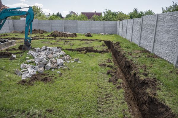 Yard Trenching in East Lansing