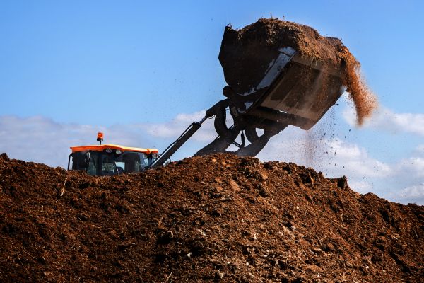 Dirt Spreading in East Lansing