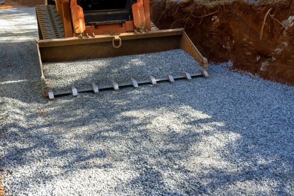 Gravel Driveway Rut Repair in East Lansing