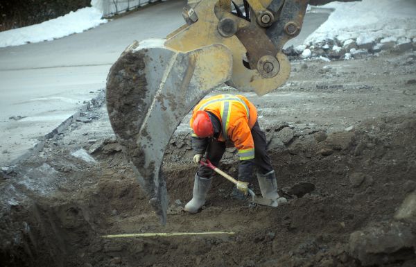 Drain Excavation in East Lansing