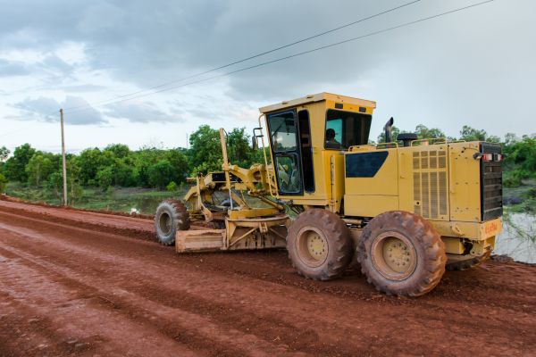 Road Base Grading in East Lansing