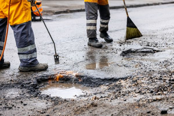 Gravel Pothole Repair in East Lansing
