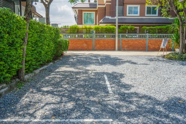 Gravel Parking Lot Repair in East Lansing